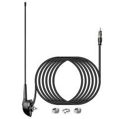 Anina 16 Inch AM/FM Universal Top/Side Mount Antenna for Vehicle Truck Boat ATV