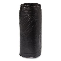 Inteplast Group Can Liners, 16 gal, 8 mic, 24×33″, Black, 50/Roll, 20 Rolls/CT