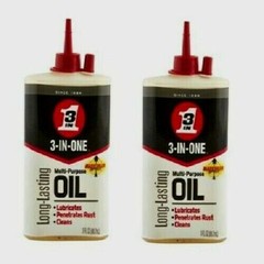 3 IN ONE Long Lasting Multi Purpose Oil Lubricates Cleans Protects 3 OZ – 2 Pack
