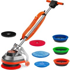 Complete Floor Cleaning Solution: Heavy Duty Orbital Scrubber & Polisher Machine