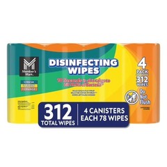 Member’s Mark Disinfecting Wipes, Variety Pack, 312 ct, 78 wipes each pack.