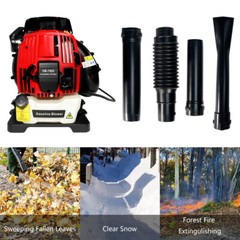 76CC 660CFM 200MPH Backpack Gas Leaf Blower 4-Stroke Air Cooled EPA Compliant