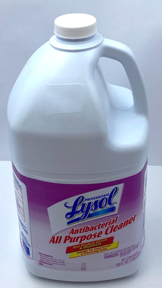 Lysol Professional Antibacterial All Purpose Cleaner 1 Gallon NEW