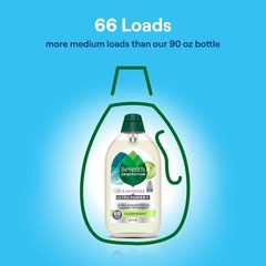 Seventh Generation, Laundry Detergent Ultra 23.1 Fl Oz (Pack of 1), Clear