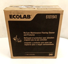 Ecolab 6101941 No/Low Maintenance Flooring Cleaner And Protector 2.5 Gallons