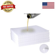 Heavy-Duty Oil Spill Mat – 50 Microfiber Pads, 13″ x 10″ for Ultimate Protection
