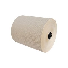 8.2” Brown 1-Ply Paper Hand Capacity Touchiess Roll Towel 8.2″x700′ 6 rolls/cs