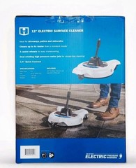 HART 12 in. 3000PSI Electric Pressure Washer Surface Cleaner with Casters NEW