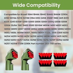 1400B Little Green Machine Attachments for Bissell–3″ Tough 3 Inch,