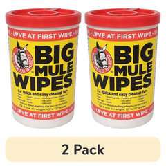 Heavy Duty Cleaning Wipes 10×12 Inches 72 Count Pack of 2