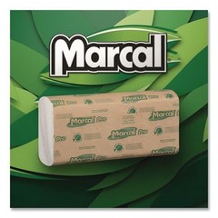 Marcal PRO P100N 1-Ply Folded Paper Towels – Natural (150/PK 16 PK/CT) New