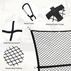 Cargo Net for Pickup Truck Bed for Ford F150 F250 F350 Super Duty 2000-2025 2026