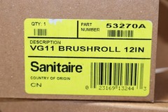 7x Lot Eureka / Sanitaire 53270A Brushroll 12″ VG11 VGII Hex End