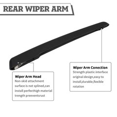 Rear Wiper Arm & Blade Kit,Exact-Fit Replacement for Porsche Cayenne 2018-202…