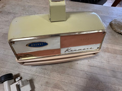 Vintage Sears Roebuck Galaxy Brush Scrubber Model 100 Working 2 Speeds Light