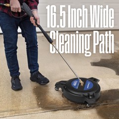 Westinghouse Universal 16.5″ Pressure Washer Plastic Surface Cleaner Black