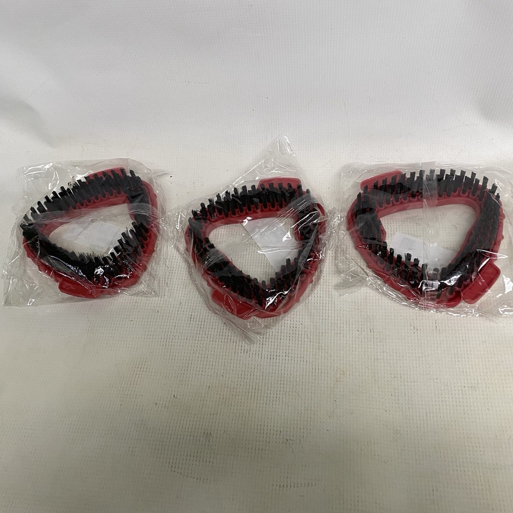 Lot Of 3 Scrub Brush Replacement Heads For O-Cedar Spin Mop Unbranded New
