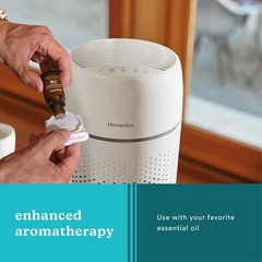 Homedics Air Purifier T22, 5-in-1 Tower Air Purifier, 99% HEPA-Type Filtratio…