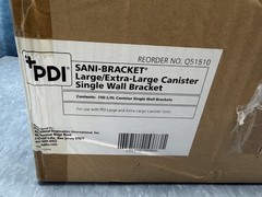 10x Lot Sani-Bracket Canister Bracket Q51510 Large Extra Canister Wall PDI NEW