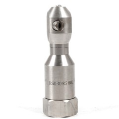 1/2″ 3 Jet Jetter Head Tank Wash Spray Nozzle Drain Sewer Cleaner 360° Rotating