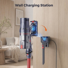INTETURE Cordless Vacuum Cleaner 650W/55Kpa,70 Mins Standard, Purple