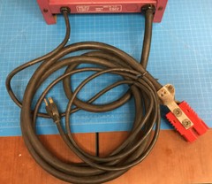 Minuteman 957718 Battery Charger DC 24v 40 amp large red SB-175 connector plug