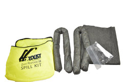 Stardust Quick Response II Spill Kit Absorbent Pads Socks Bag Clean Up Set