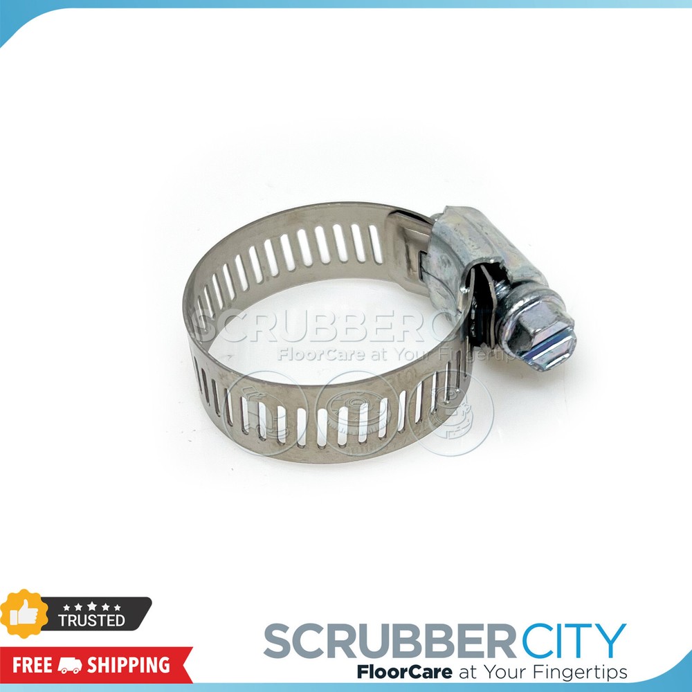 11399 Stainless Steel Hose Clamp – 0.75 – 1.5 in D x 0.5 in Tennant