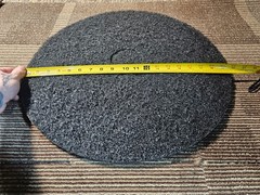 (QTY 5) Norton 66261052005 20 In. 3-1/4 In. Fine Grit Black High Stripping Pad