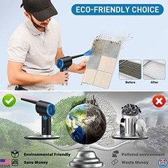 ATEngeus Cordless Air Duster – Powerful Electric Blower for Keyboards, 6000mAh
