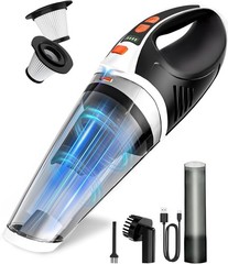 BRL Handheld Vacuum Cordless, Car Vacuum Cleaner with Powerful Suction, 2 Modes