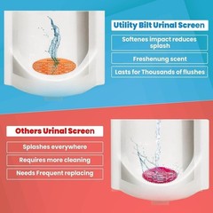 Utilitybilt Urinal Screens Deodorizer 24 Pack. Odor Protection For 30 Days/ 5000