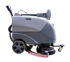 Walk Behind 9+9″Brush Floor Cleaning Machine Portable Upgrade Scrubber EM-255 SL