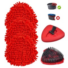 Chenille Mop Heads Replacements for Ocedar, Mop Replace Head for O Cedar Mops…