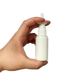Nomija 5-Pack 30ML/1oz Plastic Nasal Spray Bottle Mist Sprayer – Empty White