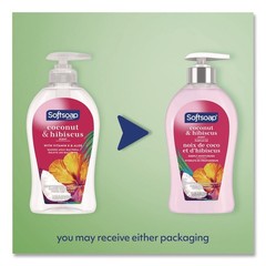Softsoap US07157A 11.25 oz Liquid Hand Soap Pumps – Coconut and Hibiscus New
