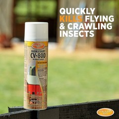 Country Vet Farm & Dairy CV-80D For Insect Control – 18.5 oz (Case of 6) –