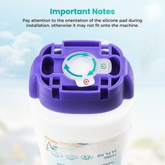 ​Refillable Bottle for Swiffer® Power Mop™, 720ML / 24 FL.OZ Reusable White