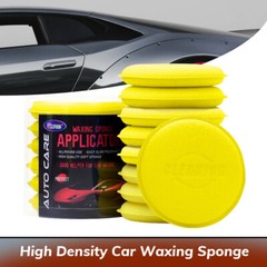 12X Car Waxing Polish Foam Sponge Wax Applicator Cleaning Tool Detailing Pads