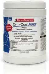 *1-Pack* Micro-Scientific Opti-Cide MAX Disinfectant Cleaner Wipe X-Large M60038