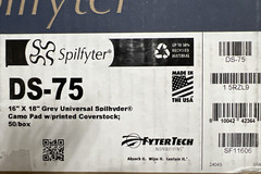 Spilfyter DS-75 16″ x 18″ Spilhyder Camo Universal Absorbent Pad 50/Box