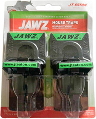 409 Jawz Indoor Plastic Mouse Trap for Solid or Liquid Bait, Instant Kill Mouse