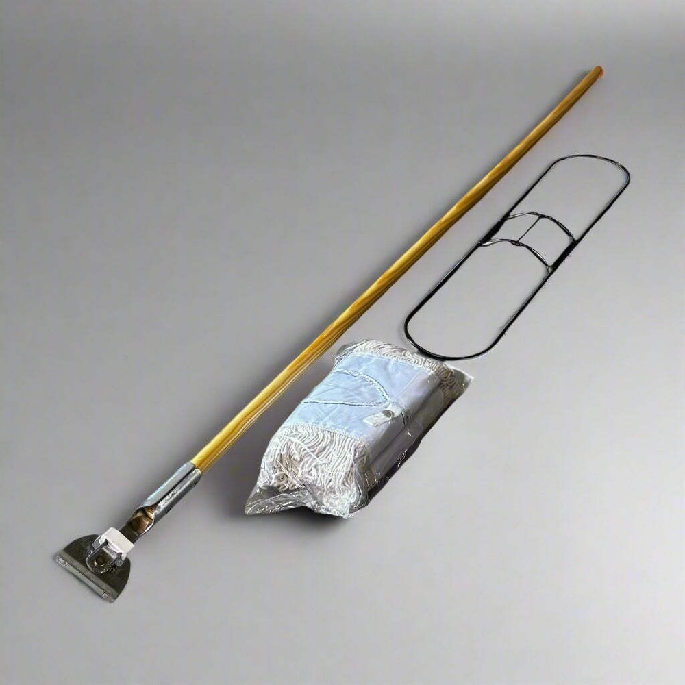 GENUINE JOE 24″ Dust Mop With Handle, Wood 54101