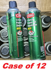 CRC T-Force PowerJet Degreaser MUO, 20 oz Aerosol Spray Can (Case of 12)