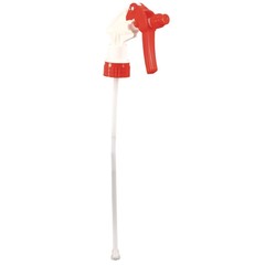 Impact 59062491 9.88″ Tube General Purpose Trigger Sprayer – Red/Wht (24/CT) New