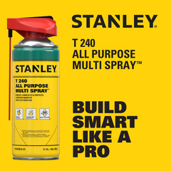 Stanley Corrosion Inhibitor Spray-Rust Remover&Cleaner Aerosol (12×11 oz) 12Pack
