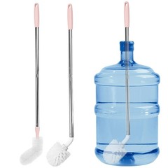 5 Gallon Water jug Cleaning Brush，2 Pack Bucket Brush, 12.2 inches, Powdered