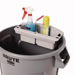 Rubbermaid Commercial 2649GRA 2-Comp. 16″ x 9″ x 5″ Maid Caddy – Gray New