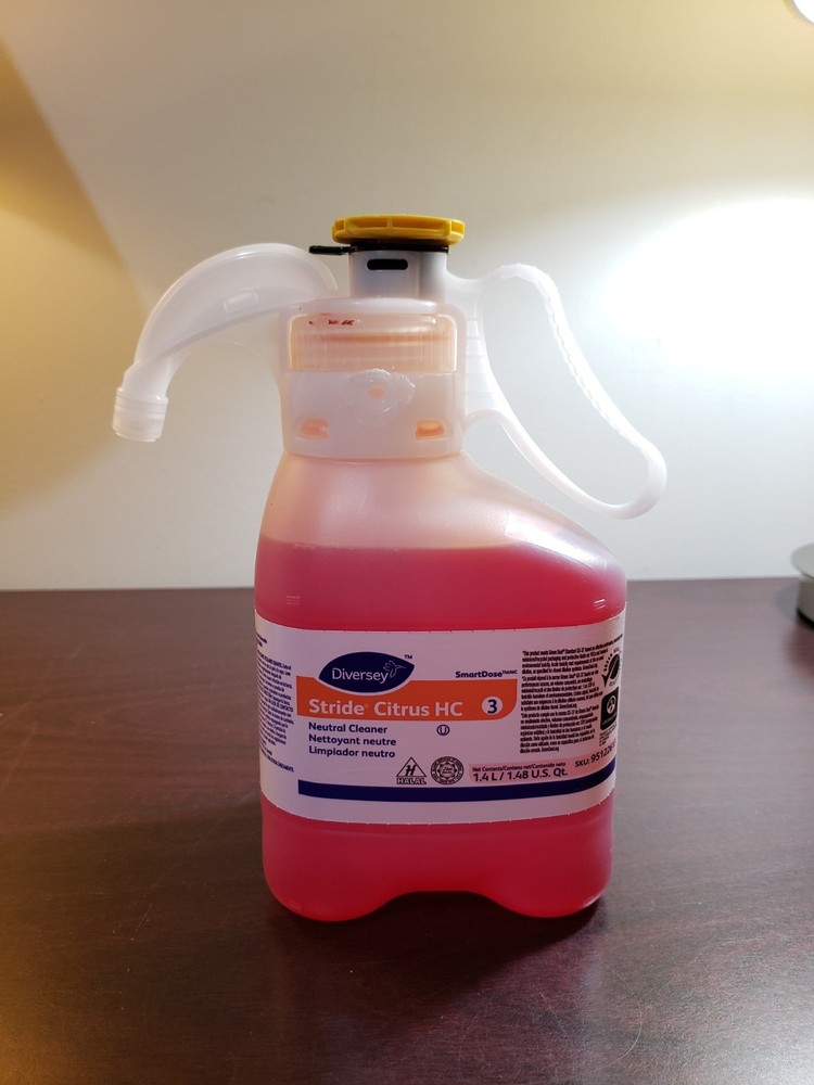 Diversey Stride Citrus Neutral Cleaner 1.4L New 95122613
