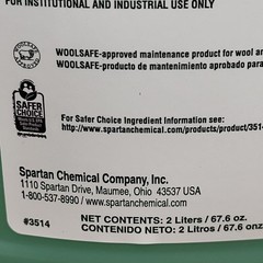 2 Liter Spartan Clean on the Go Green Solutions 104 Carpet Cleaner 3514 (67.6oz)